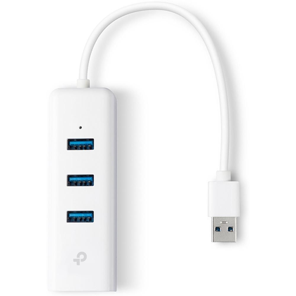 USB - хаб 3-port 3.0 TP-Link UE330 + RJ45 (1Gbps) #1