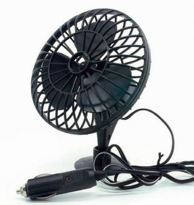 Вентилятор автомобильный AVS Сomfort 9041 12В 5" (корпус: пластик, цвет:чёрный)  #1
