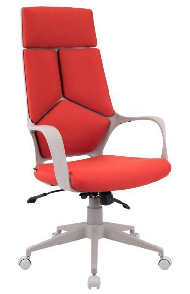 Компьютерное кресло Everprof Trio Grey TM Ткань Красный #1
