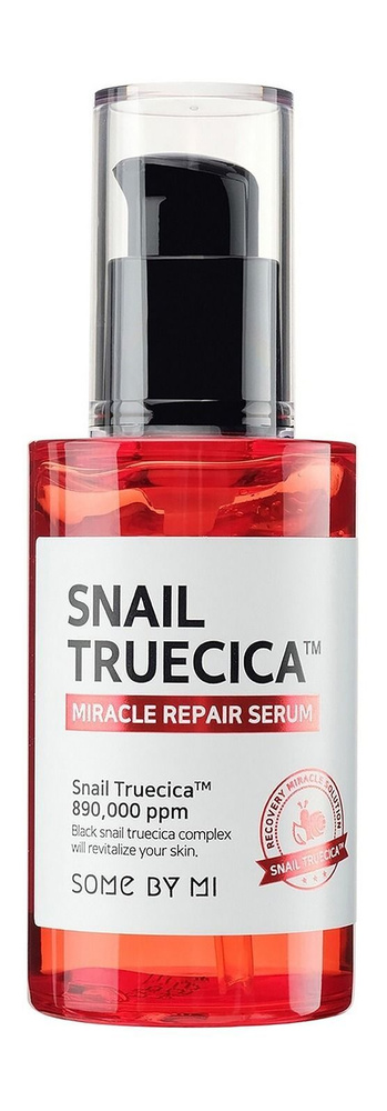 Восстанавливающая сыворотка для лица с муцином черной улитки Some by Mi Snail Truecica Miracle Repair #1