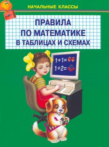 Правила по математике в таблицах и схемах. 1-4 классы #1