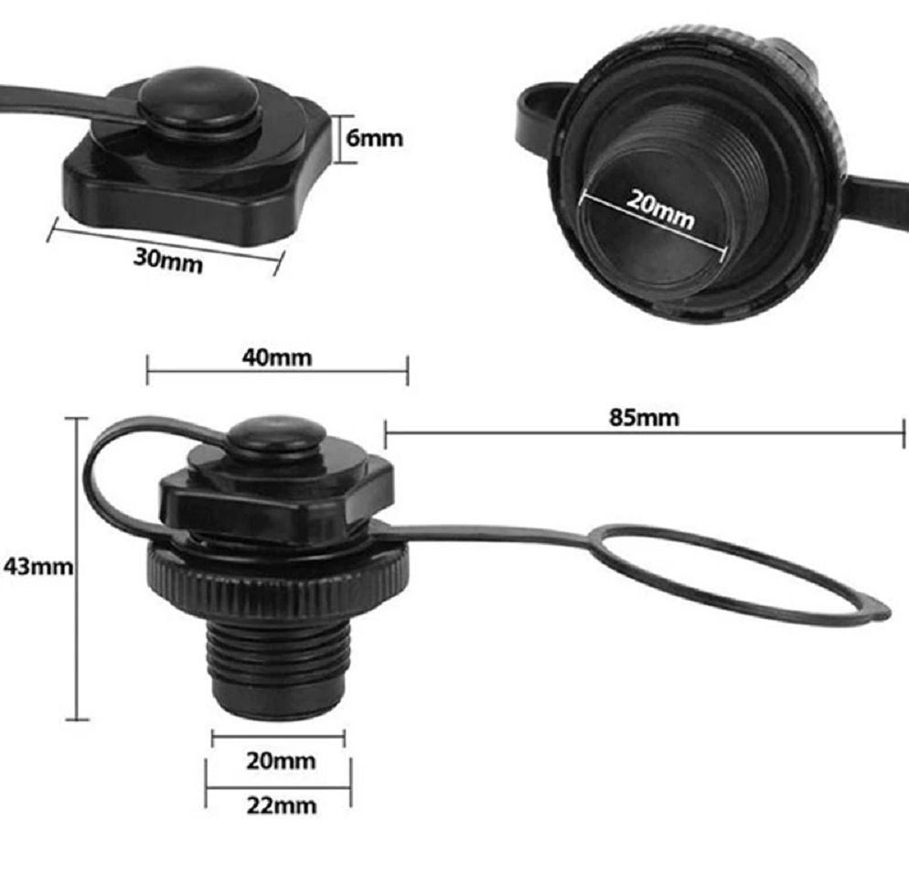 Клапан Intex 10033 "Boston" для надувных матрасов и лодок ПВХ #1