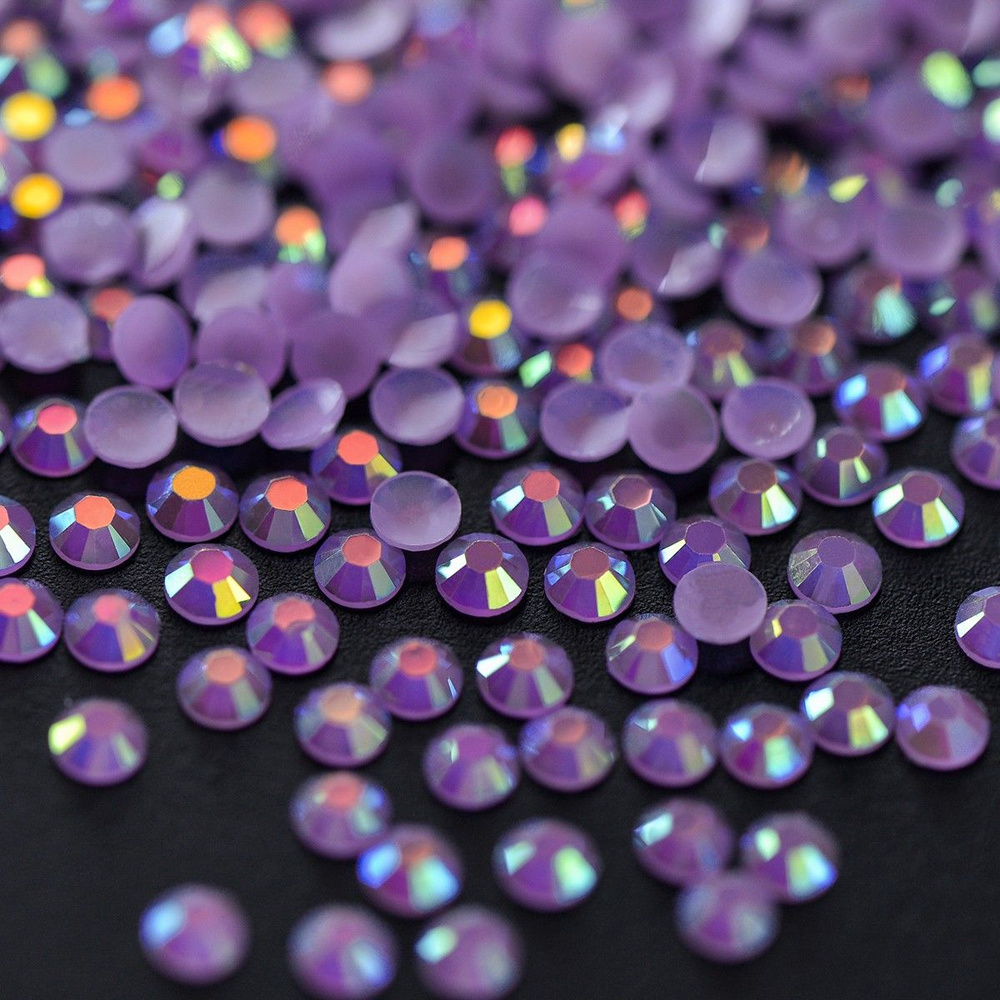 Стразы DMC Resin (ок. 2500 шт.) холодной фиксации, цвет Lt.amethyst AB, размер SS10 2.6-2.9 мм мм  #1