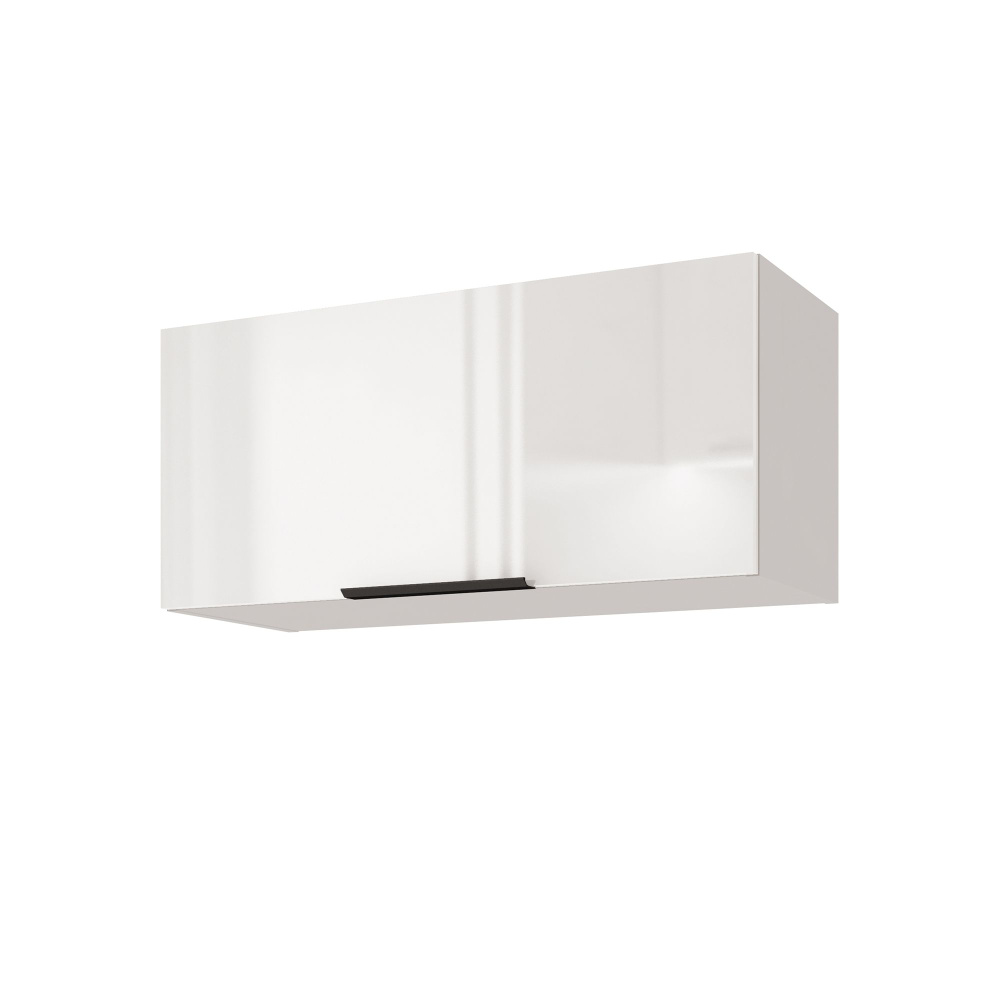 Кухонный модуль навесной LeoLana COLOR, на газлифте, Белый глянец/Белый, 80х31,2х36 см, 1 шт.  #1
