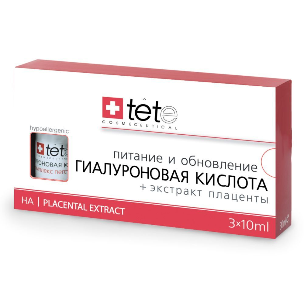 Гиалуроновая кислота + Экстракт плаценты TETe Cosmeceutical 30 мл  #1