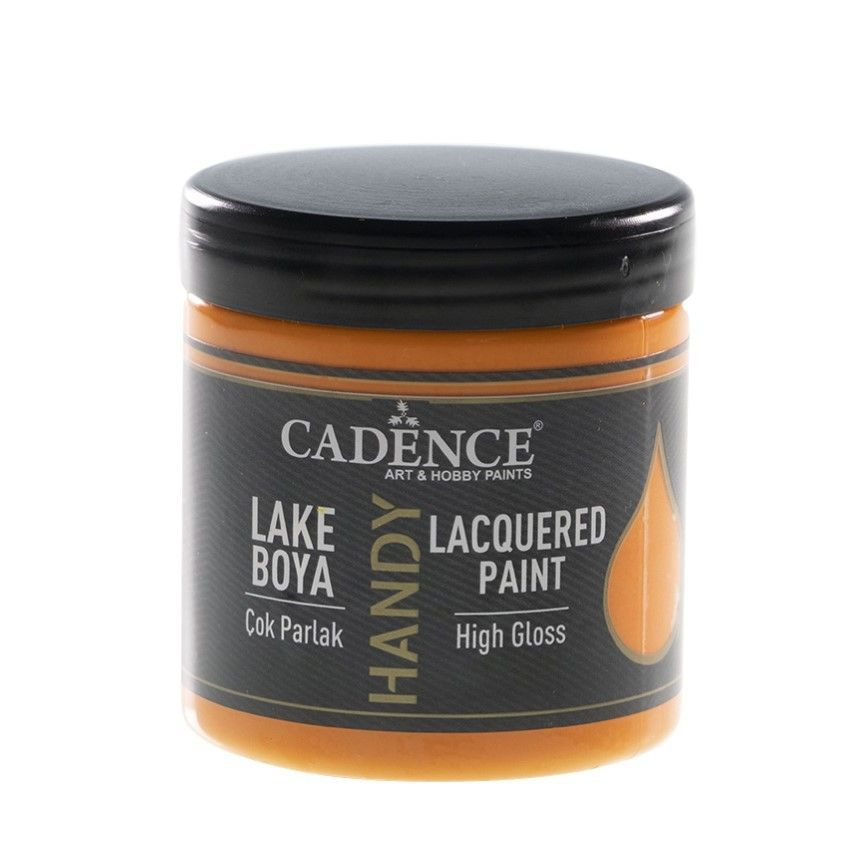 Глянцевая акриловая краска Cadence Handy Lacquered Paint. Orange L-10 #1