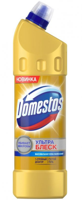 Чистящее средство для унитаза Domestos Ультра блеск, 1 л #1