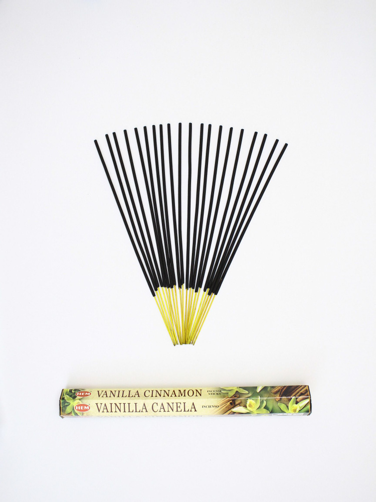 Благовония HEM "Vanilla-Cinnamon" / ХЕМ "Ваниль-корица" 20 палочек #1