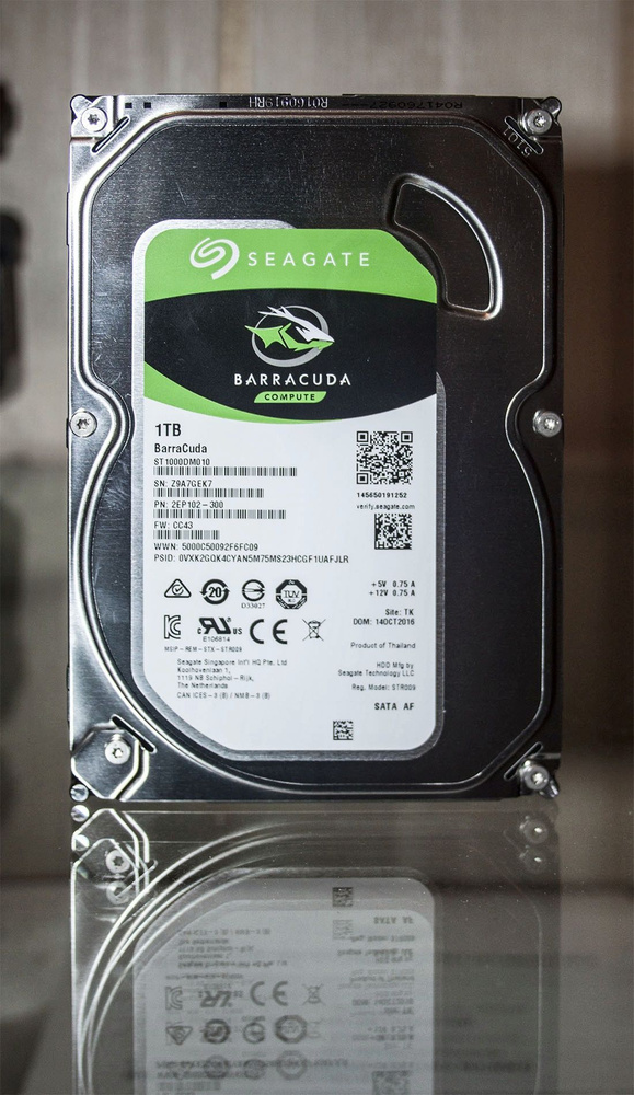 Seagate 1 ТБ Внутренний жесткий диск ST1000DM010 (ST1000DM010)  #1