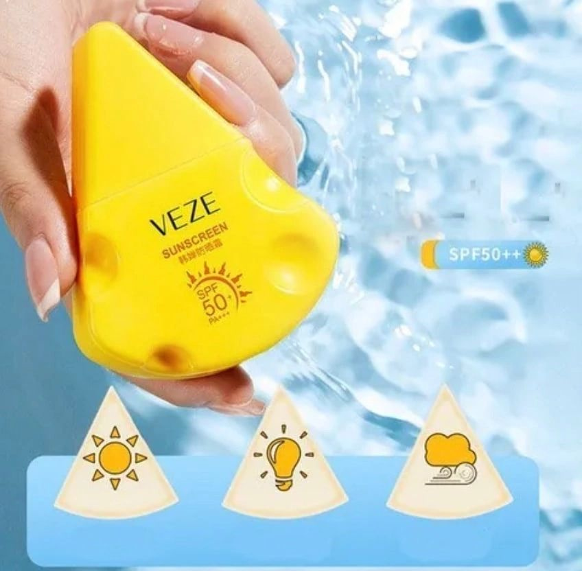 Солнцезащитный крем VEZE Cheese Sunscreen.  SPF 50 #1