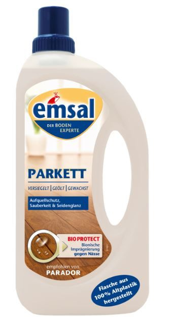 Emsal Floor Parkett Эмзаль Паркет средство для чистки без разводов и защиты швов, 1000 мл  #1