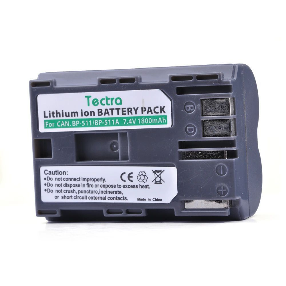 Аккумулятор Tectra BP-511 A для Canon #1