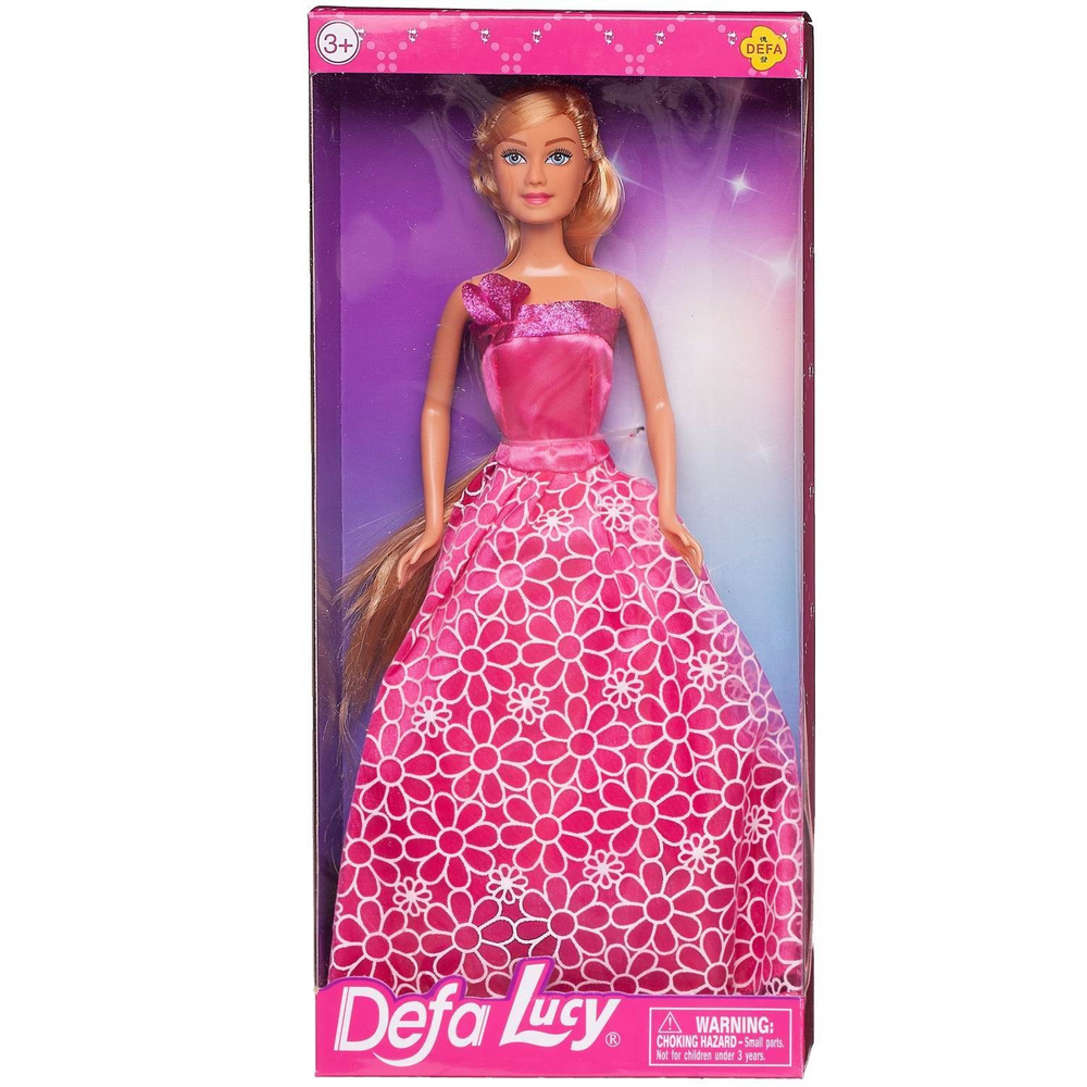 Кукла Defa Lucy Светский раут в розовом длинном вечернем платье 29 см  #1