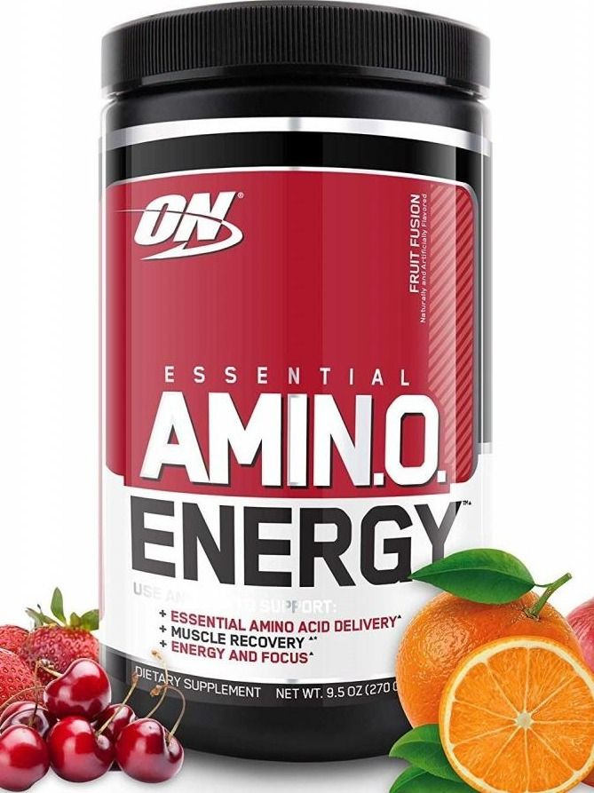 Аминокислоты OPTIMUM NUTRITION Essential Amino Energy 270 г, Фруктовый взрыв  #1