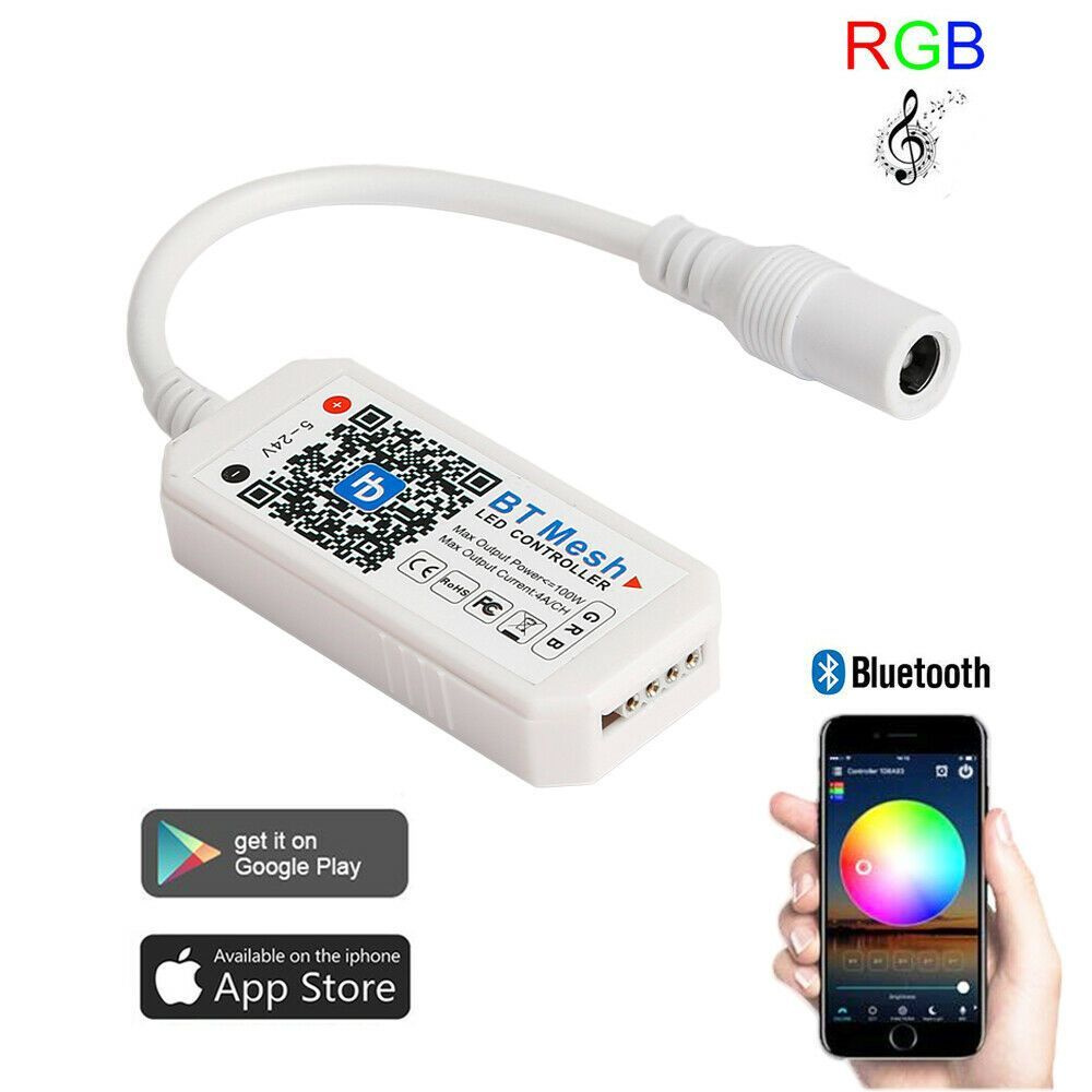 LED контроллер (Bluetooth, RGB) Огонек OG-LDL33 #1