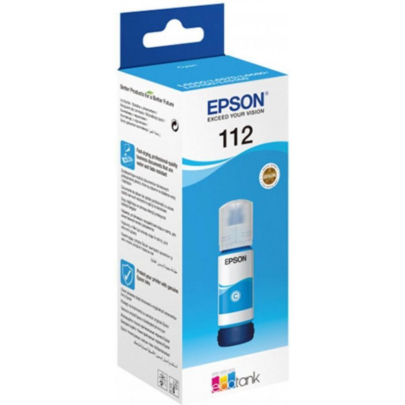 Чернила Epson C13T67354A L800/1800/810/850 светло-голубой #1