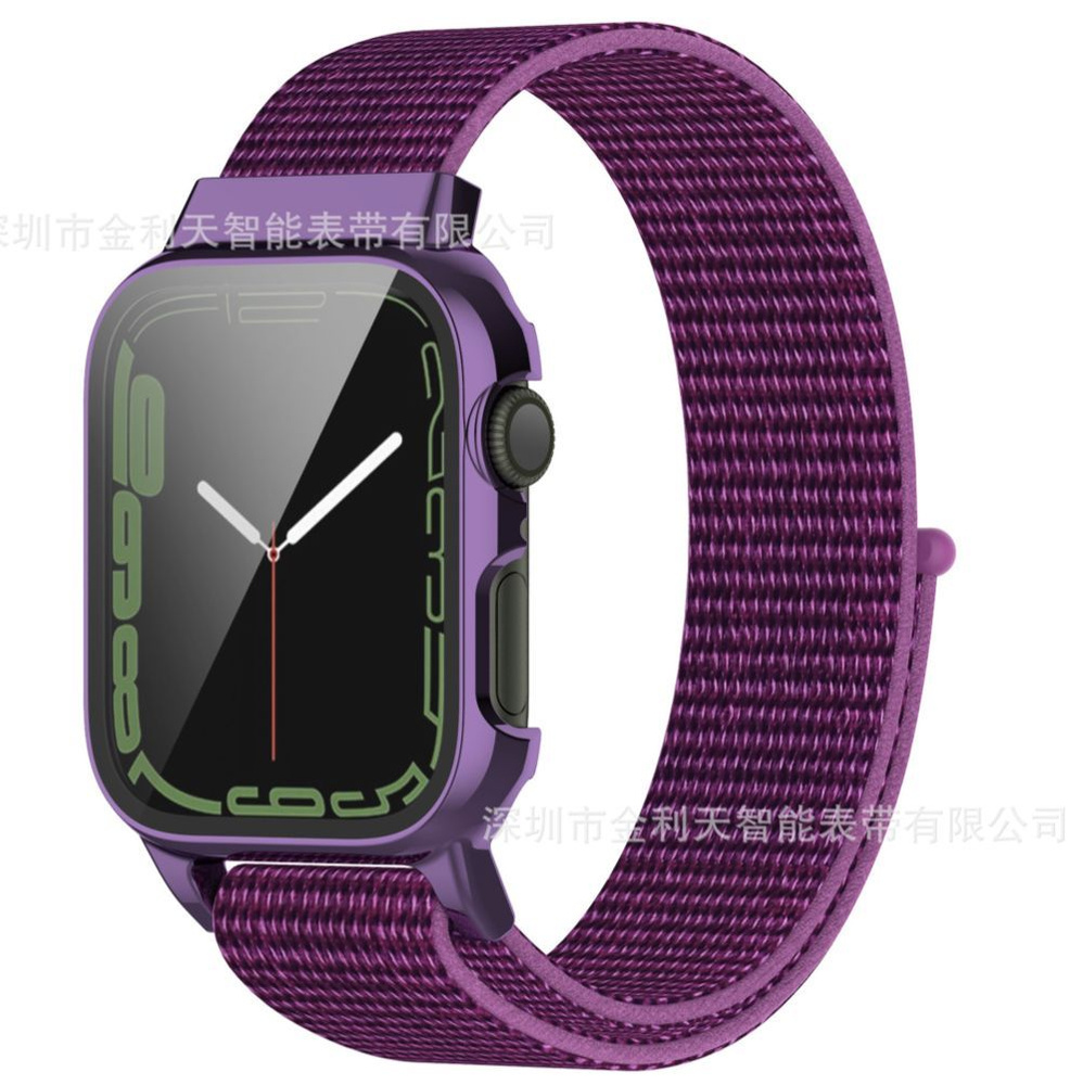 Защитный корпус с ремешком для Apple Watch (42мм, 44,мм, 45мм) Фиолетовый  #1