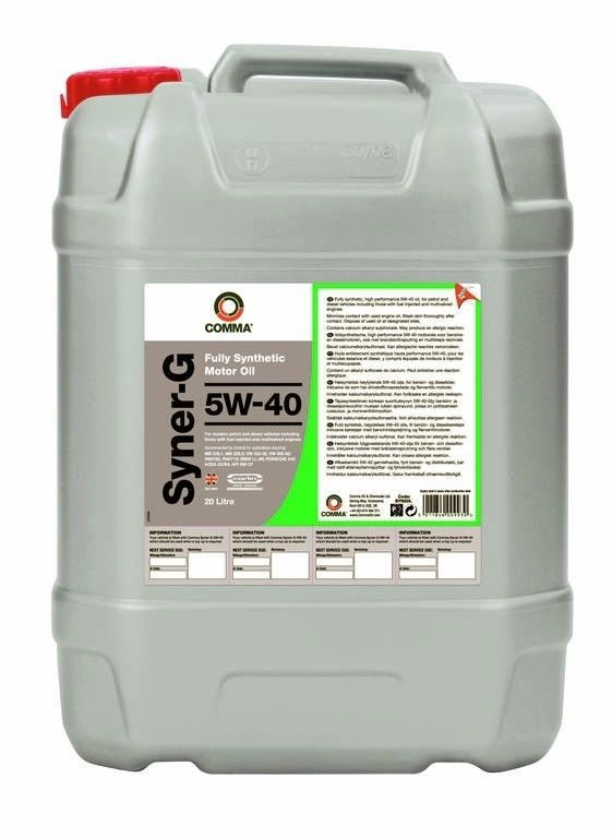 Comma SYNERGY 5W-40 Масло моторное, Синтетическое, 20 л #1