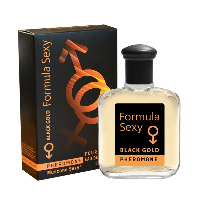 Духи с феромонами мужские Formula Sexy Black Gold 100 мл #1