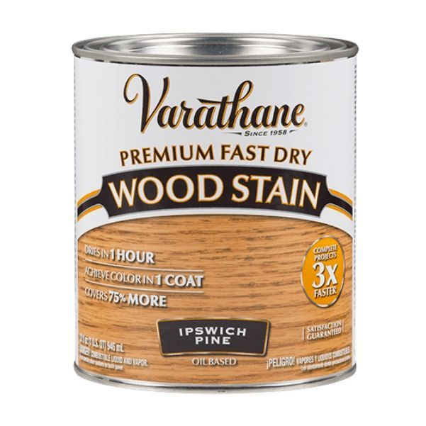 Масло для дерева и мебели Varathane Premium Fast Dry Wood Stain, быстросохнущие, тонируещее, прозрачное #1