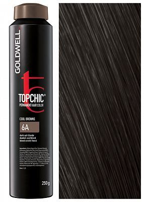 Goldwell Topchic Баллон 6A темно-русый пепельный, 250 мл #1