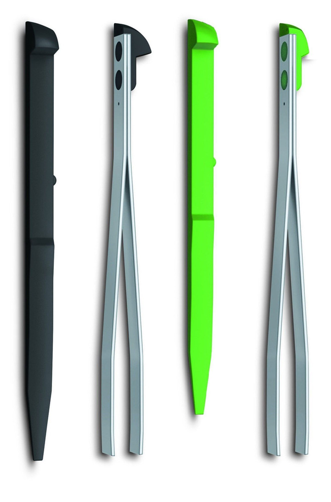 Victorinox зубочистка и пинцет для больших ножей цвет черный, для маленьких цвет зеленый  #1