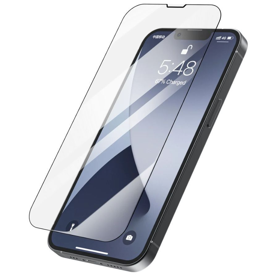 Защитное стекло Recci RSP-A11HD for iPhone 13 Pro Max 6.7"/14 Plus 6.7" (2шт. с набором для установки) #1