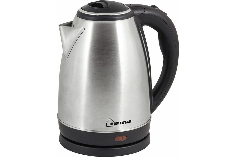 HomeStar Электрический чайник 003013, серый металлик, черный #1
