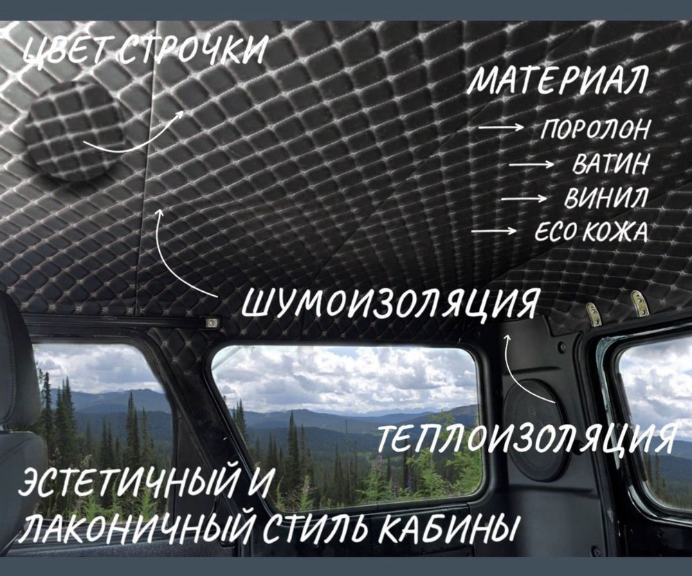 УАССТИЛЬ Обшивка салона автомобиля арт. О-469-ХАНТЕР #1