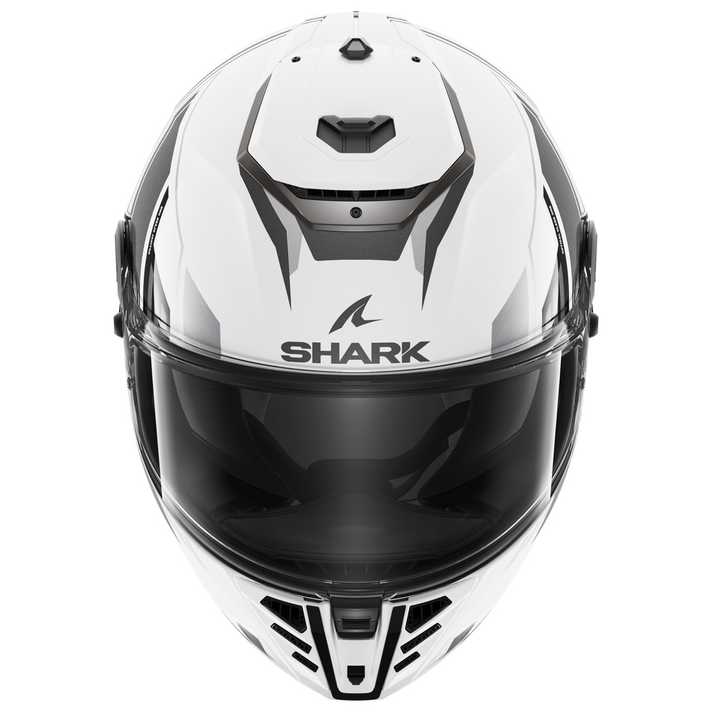 Мотошлем интеграл SHARK SPARTAN RS BYRHON White/Black/Chrome, M #1