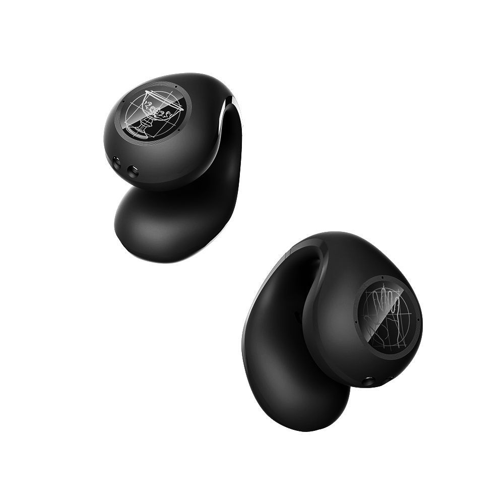 Уцененный товар Беспроводные наушники Xiaomi Rock Sound EarCuffs TWS Earphone черный  #1