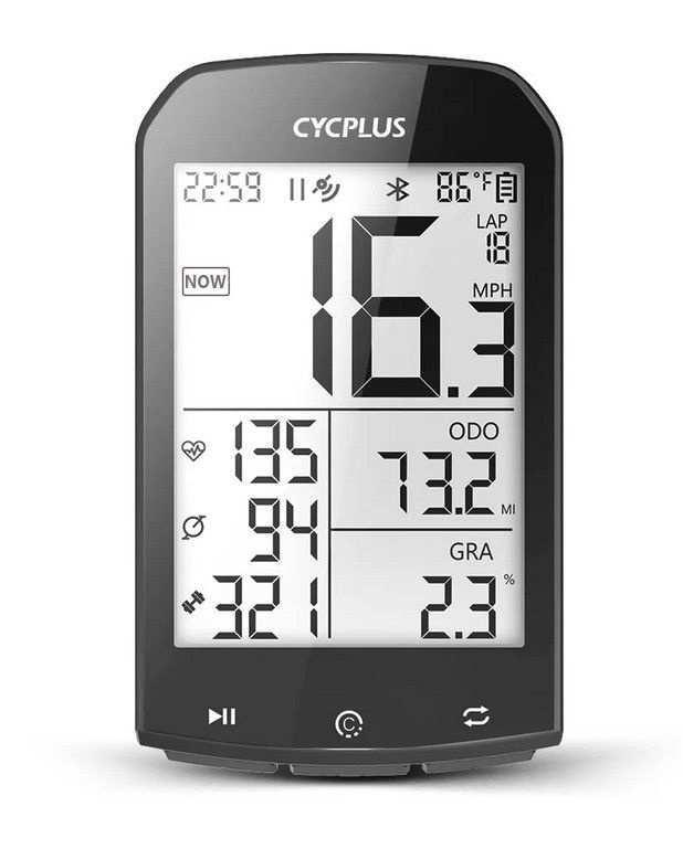 Велокомпьютер Cycplus M1 Bike GPS Computer #1