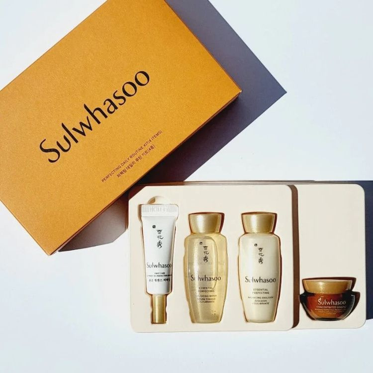 SULWHASOO Совершенствующий набор с женьшенем First Care Activating Perfecting 4 items kit  #1