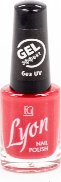 Lyon / Лион Лак-гель для ногтей 83 красный в стеклянном тюбике 6мл / покрытие для маникюра и педикюра #1
