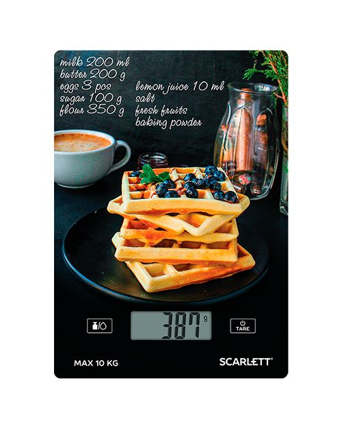 Scarlett Электронные кухонные весы Весы кухонные Scarlett SC-KS57P75  #1