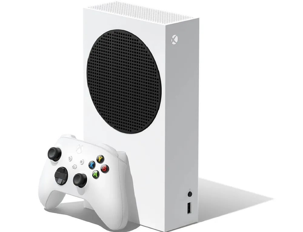 Игровая приставка Microsoft Xbox Series S 512 ГБ SSD, Fortnite, Rocket League, Fallguys, белый/черный #1