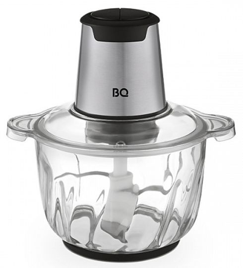 Измельчитель кухонный электрический BQ / Бикью СН1008 со стеклянной чашей 2 скорости 600Вт объем 2л / #1