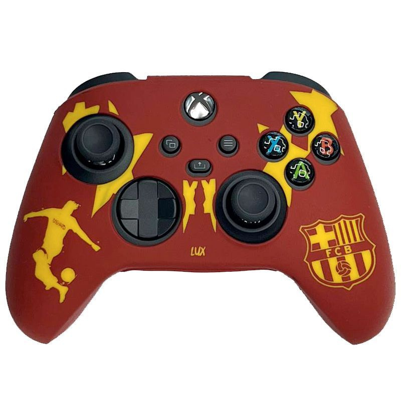 Силиконовый чехол для геймпада Xbox Series Controller (ФК Барселона)  #1