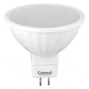 Светодиодная LED лампа General MR16 GU5.3 15W 6500K 6K 50x48 пластик/алюм GLDEN-MR16-15-230-GU5.3-6500 #1