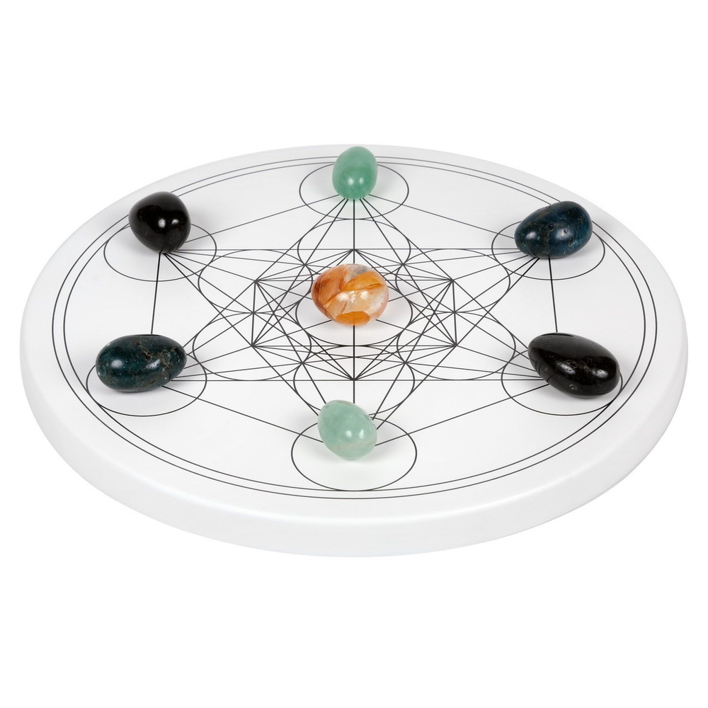 Алтарь для ритуалов Куб Метатрона Crystal Grid - купить с доставкой по  выгодным ценам в интернет-магазине OZON (1073444216)