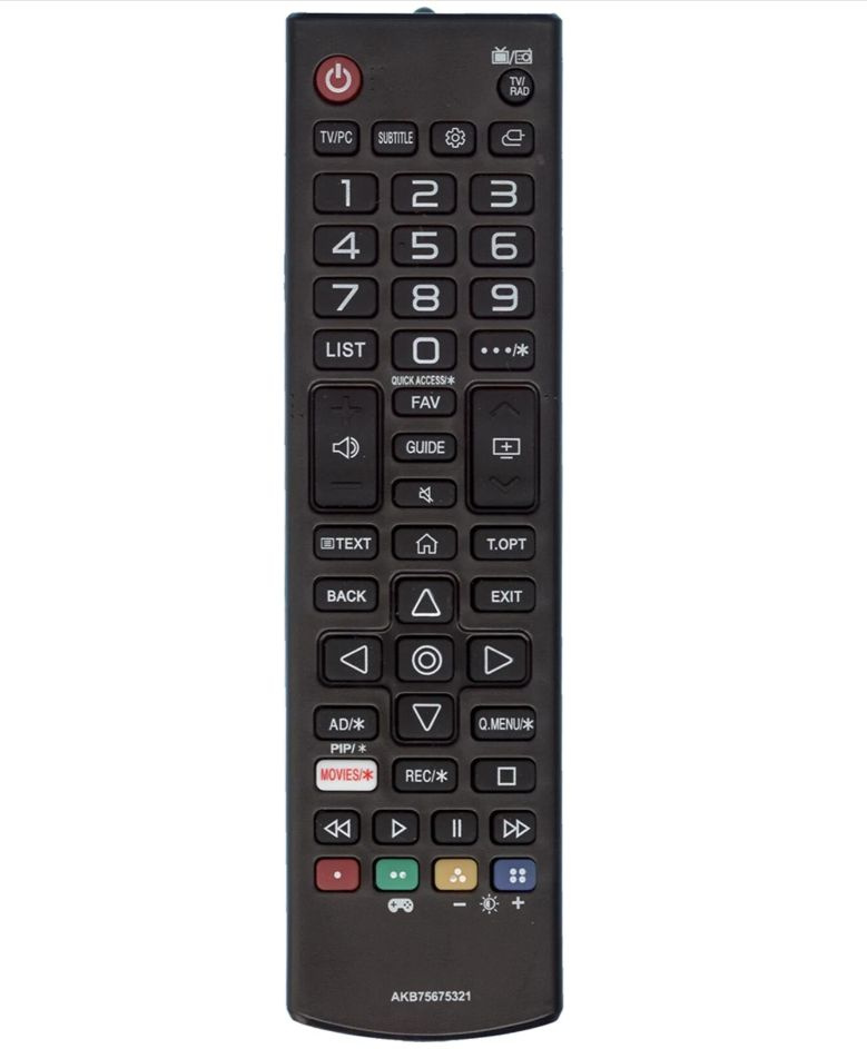 Пульт для LG AKB75675321 LCD TV (черный) #1