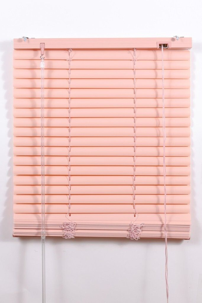Жалюзи 60x160 см., цвет: розовый, пластик #1