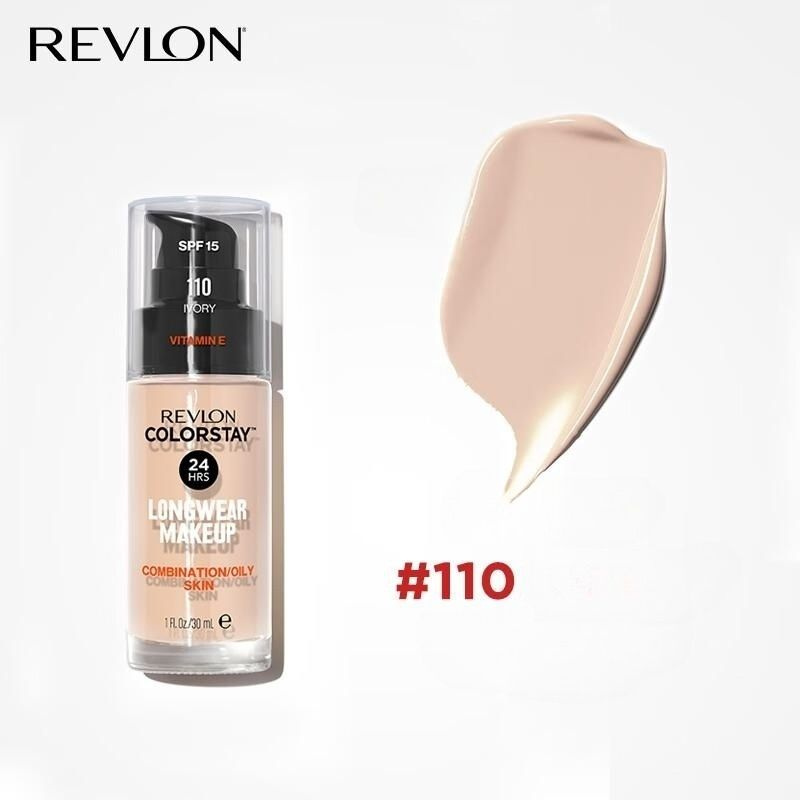 REVLON Увлажняющий и стойкий жидкий тональный крем 30ml #1