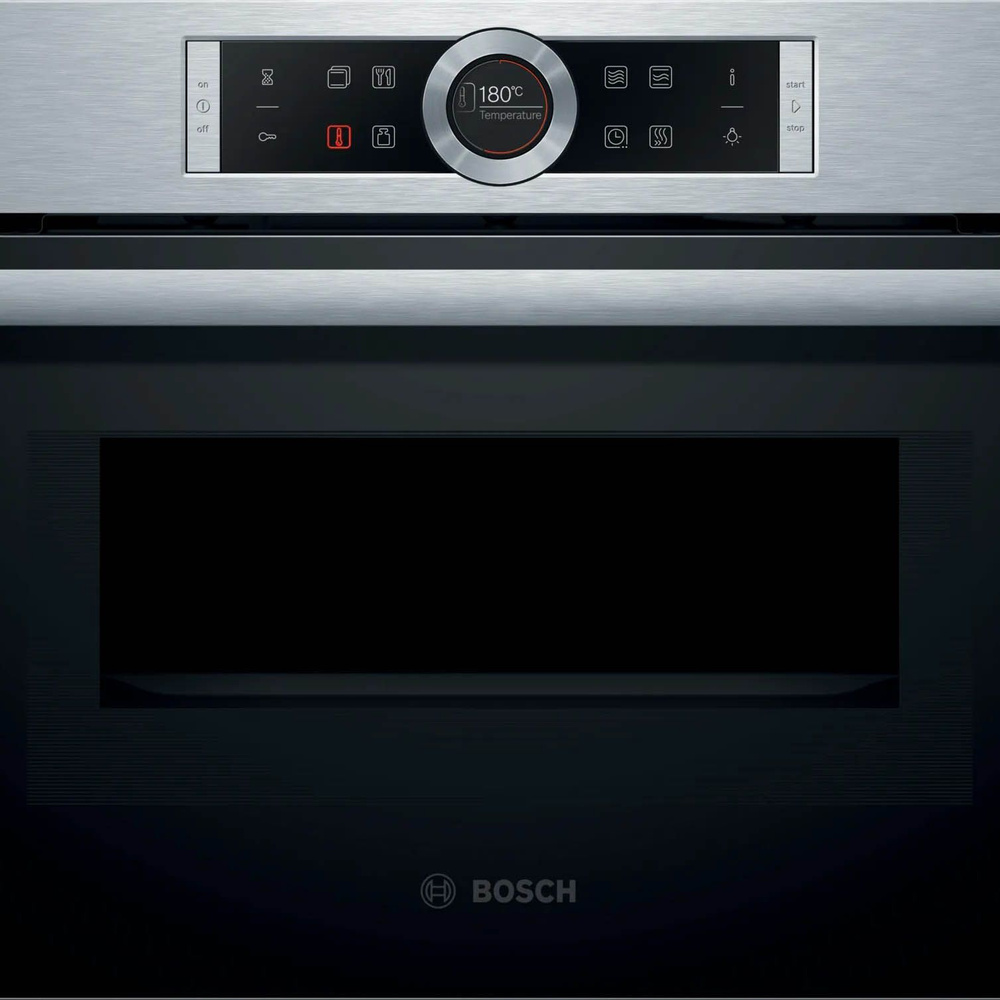 Электрический духовой шкаф Bosch Serie 8 CMG633BS1 #1