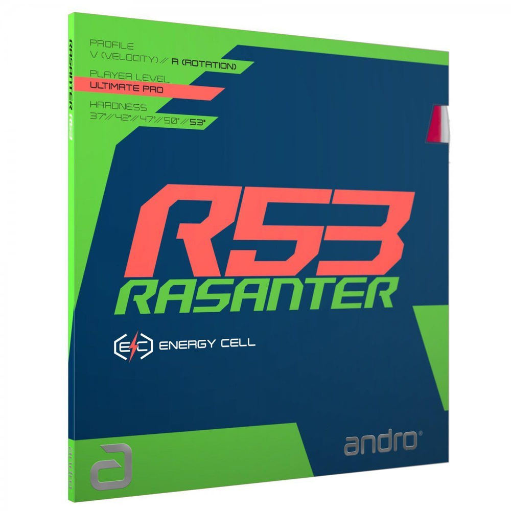 Накладка Andro Rasanter R53, красная, ultramax #1