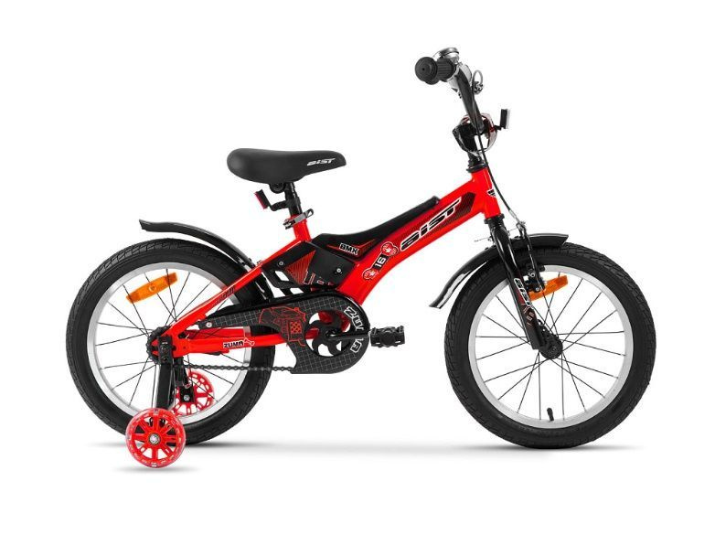 Велосипед детский AIST Zuma 16 2022 красный #1