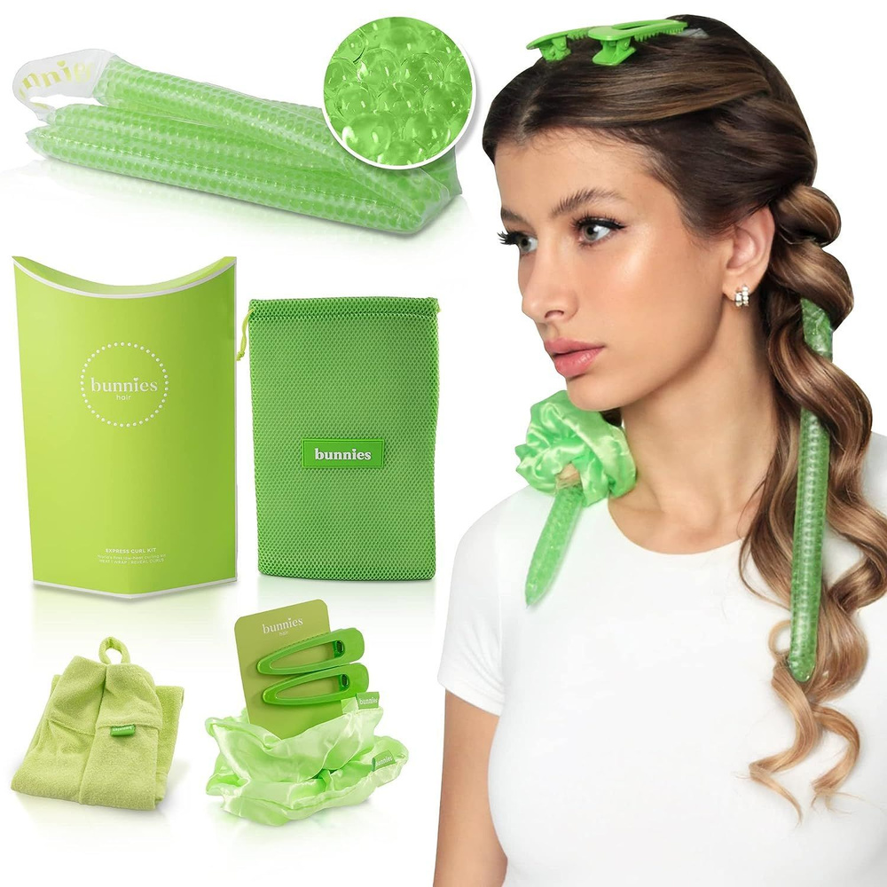 Бигуди Bunnies Hair GelCurler Бигуди для длинных волос без нагрева ...