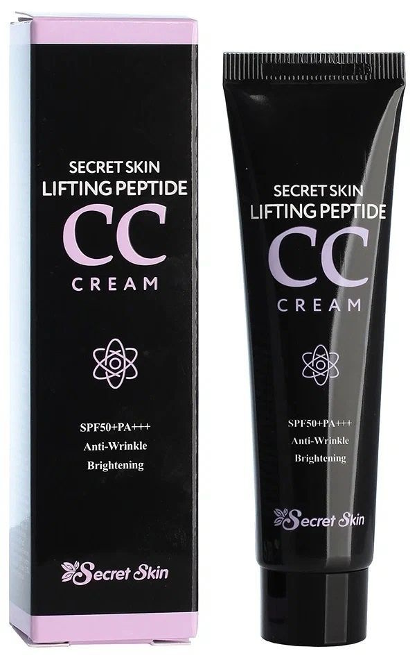 SECRET SKIN СС крем для лица с лифтинг эффектом Lifting Peptide CC Cream SPF50+ PA+++, 30 мл.  #1