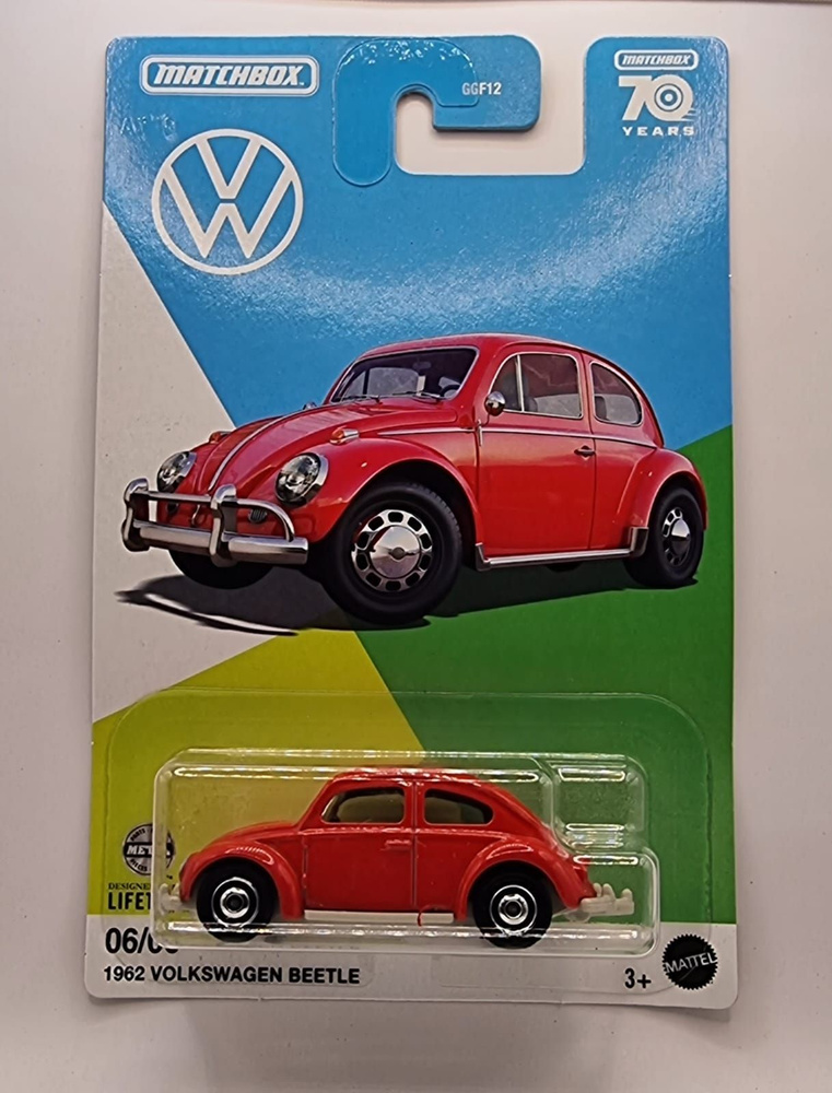 Машинка игрушечная 1962 VOLKSWAGEN BEETLE matchbox #1