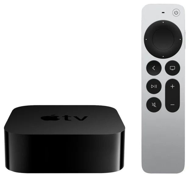 Apple Медиаплеер ТВ-приставка TV 4K 128GB, 2022 г., черный iOS/128 ГБ, Wi-Fi, Bluetooth, черный, серебристый #1